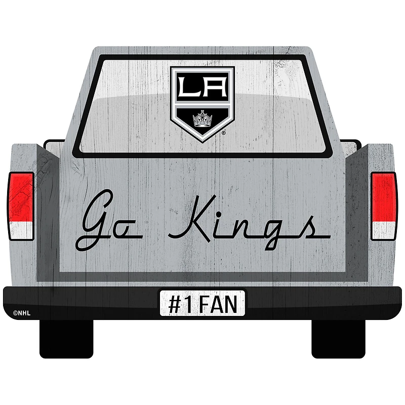 Los Angeles Kings 12'' x 12'' Truck Back Décor