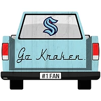 Seattle Kraken 12'' x 12'' Truck Back Décor
