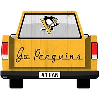 Pittsburgh Penguins 12'' x 12'' Truck Back Décor