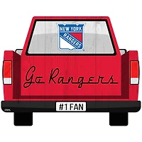 New York Rangers 12'' x 12'' Truck Back Décor