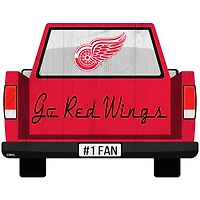 Detroit Red Wings 12'' x 12'' Truck Back Décor