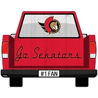 Ottawa Senators 12'' x 12'' Truck Back Décor