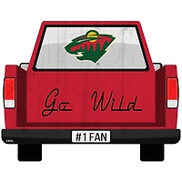 Minnesota Wild 12'' x 12'' Truck Back Décor
