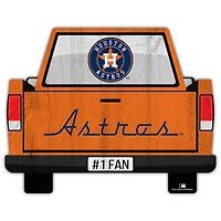 Houston Astros 12'' x 12'' Truck Back Décor