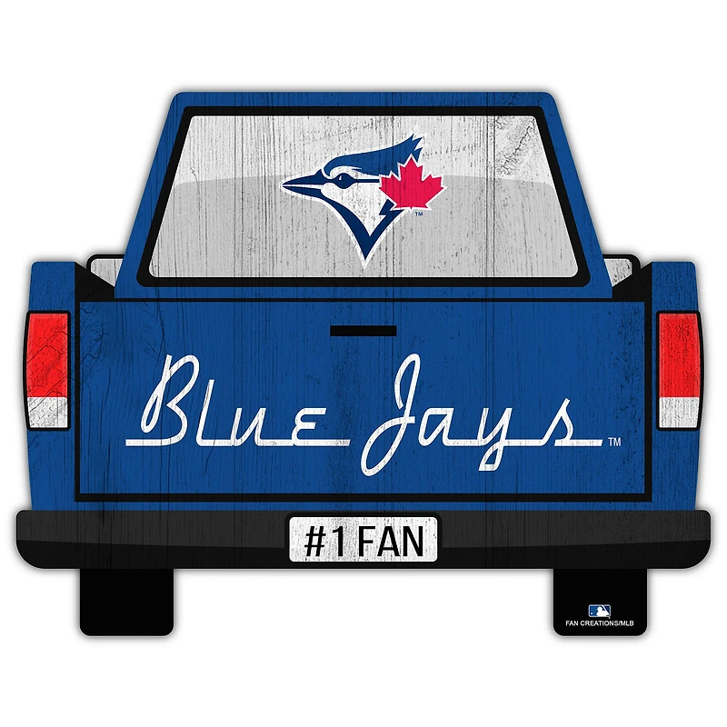Toronto Blue Jays 12'' x 12'' Truck Back Décor