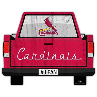 St. Louis Cardinals 12'' x 12'' Truck Back Décor
