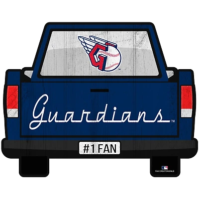 Cleveland Guardians 12'' x 12'' Truck Back Décor