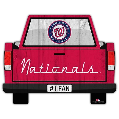 Washington Nationals 12'' x 12'' Truck Back Décor