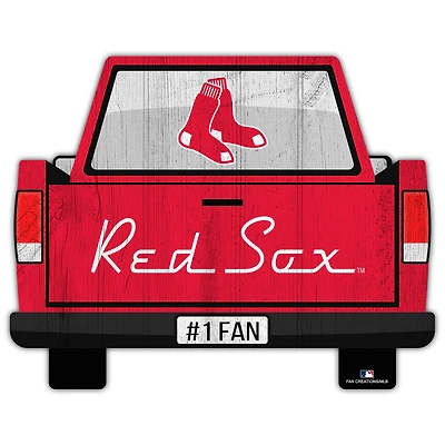 Boston Red Sox 12'' x 12'' Truck Back Décor
