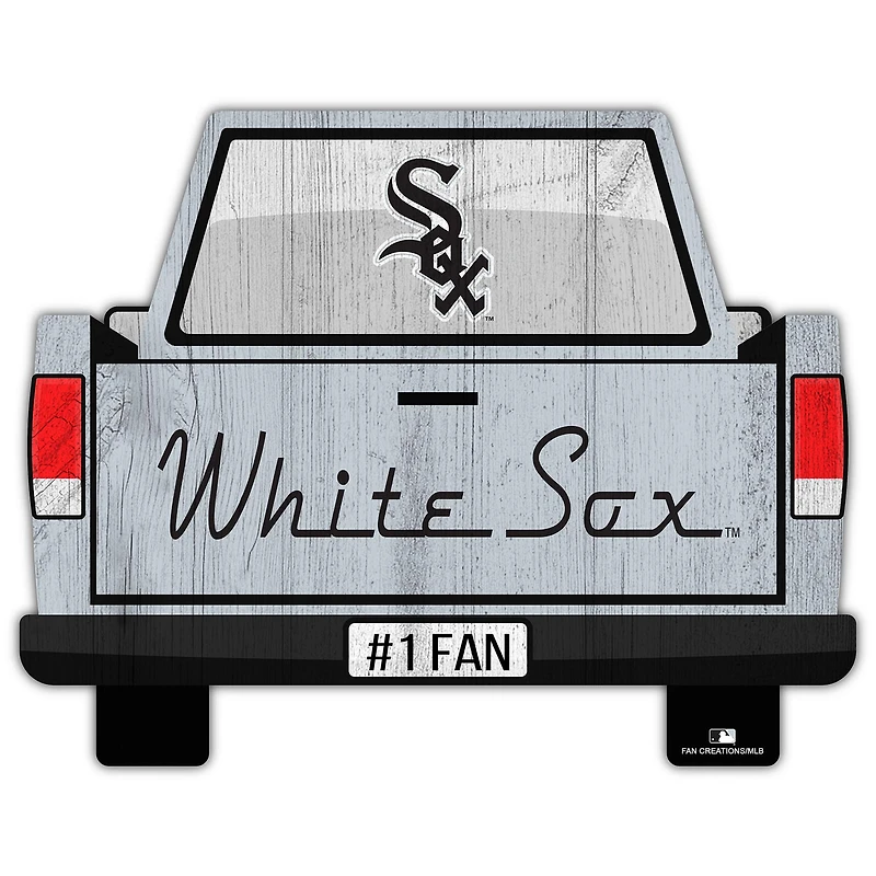 Chicago White Sox 12'' x 12'' Truck Back Décor