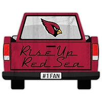 Arizona Cardinals 12'' x 12'' Truck Back Décor