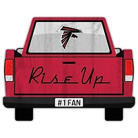 Atlanta Falcons 12'' x 12'' Truck Back Décor