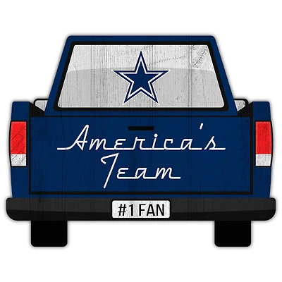 Dallas Cowboys 12'' x 12'' Truck Back Décor
