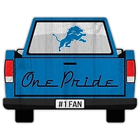 Detroit Lions 12'' x 12'' Truck Back Décor