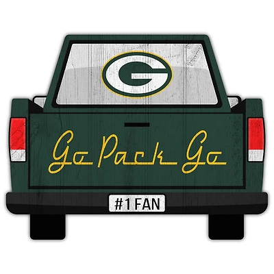 Green Bay Packers 12'' x 12'' Truck Back Décor