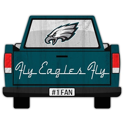 Philadelphia Eagles 12'' x 12'' Truck Back Décor