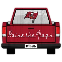 Tampa Bay Buccaneers 12'' x 12'' Truck Back Décor