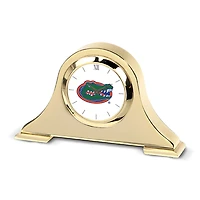Gold Florida Gators Team Napoleon Desk Clock