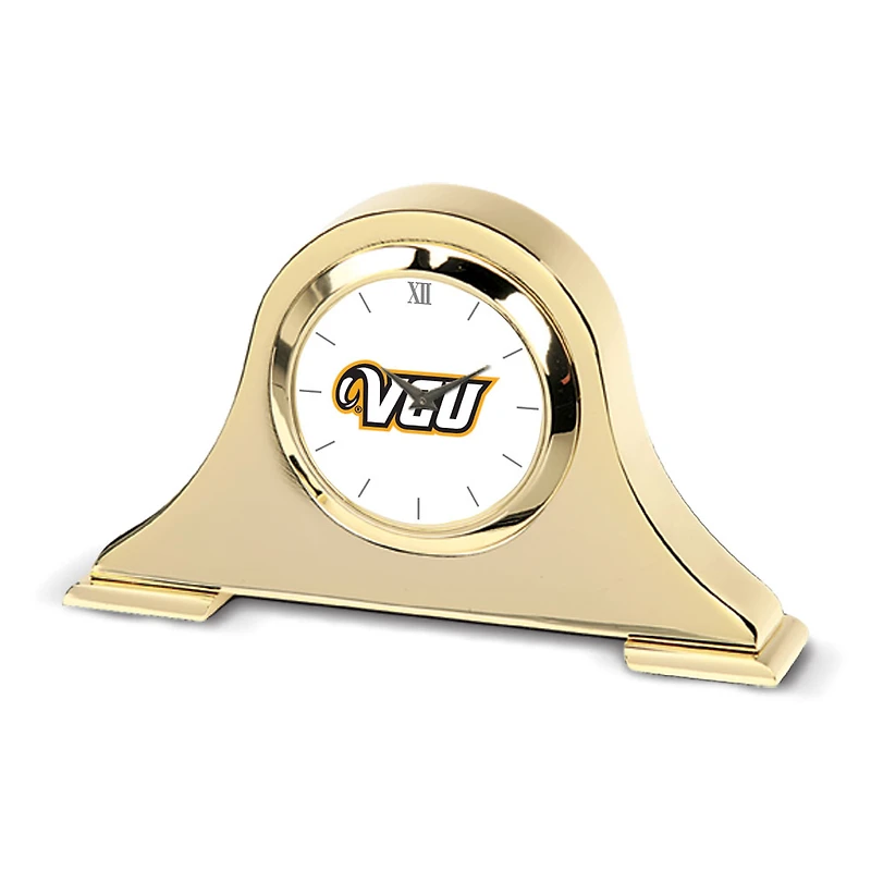 Gold VCU Rams Team Napoleon Desk Clock