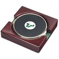 Gold South Florida Bulls Two-Piece Coaster Set