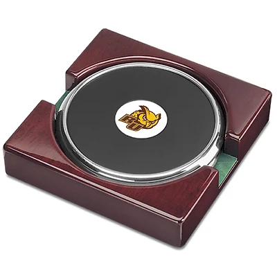 Silver Rowan Profs Two-Piece Coaster Set
