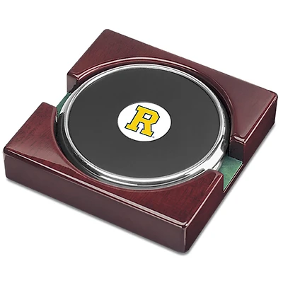 Silver Rochester Yellow Jackets Two-Piece Coaster Set