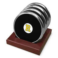 Silver Rochester Yellow Jackets Four-Piece Coaster Set