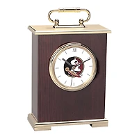 Florida State Seminoles Primary Team Logo Carriage Clock