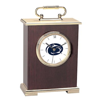 Penn State Nittany Lions Primary Team Logo Carriage Clock