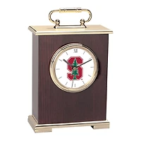 Stanford Cardinal Primary Team Logo Carriage Clock