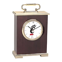 Cincinnati Bearcats Primary Team Logo Carriage Clock