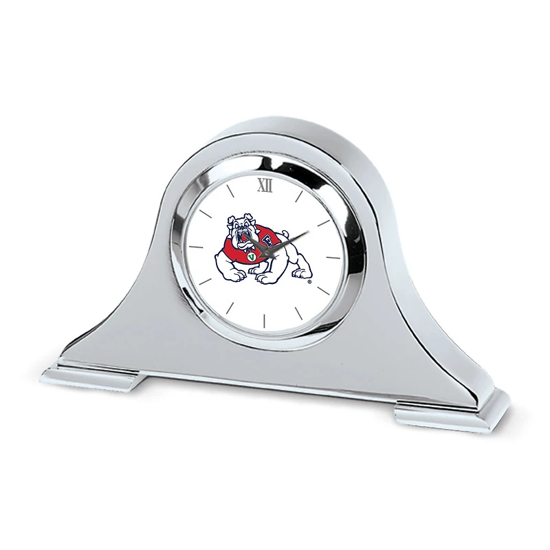 Fresno State Bulldogs Primary Team Logo Napoleon Desk Clock