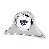 Kansas State Wildcats Primary Team Logo Napoleon Desk Clock