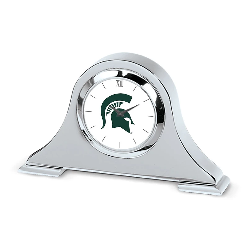 Michigan State Spartans Primary Team Logo Napoleon Desk Clock