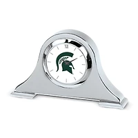 Michigan State Spartans Primary Team Logo Napoleon Desk Clock