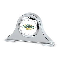 San Francisco Dons Primary Team Logo Napoleon Desk Clock