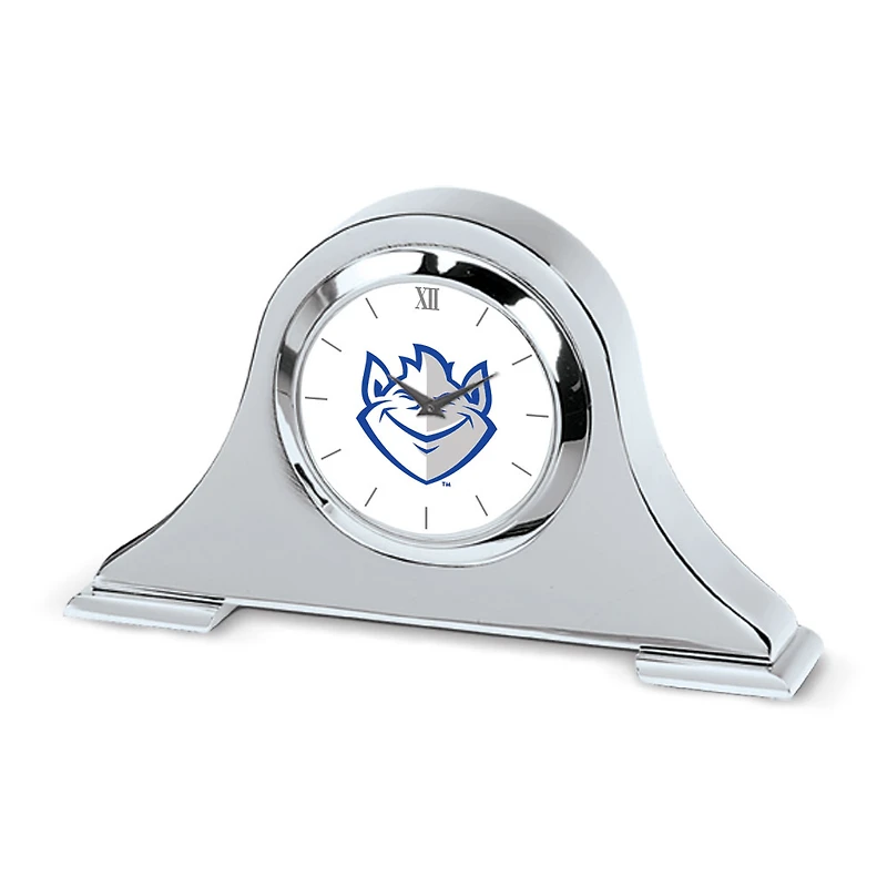 Saint Louis Billikens Primary Team Logo Napoleon Desk Clock