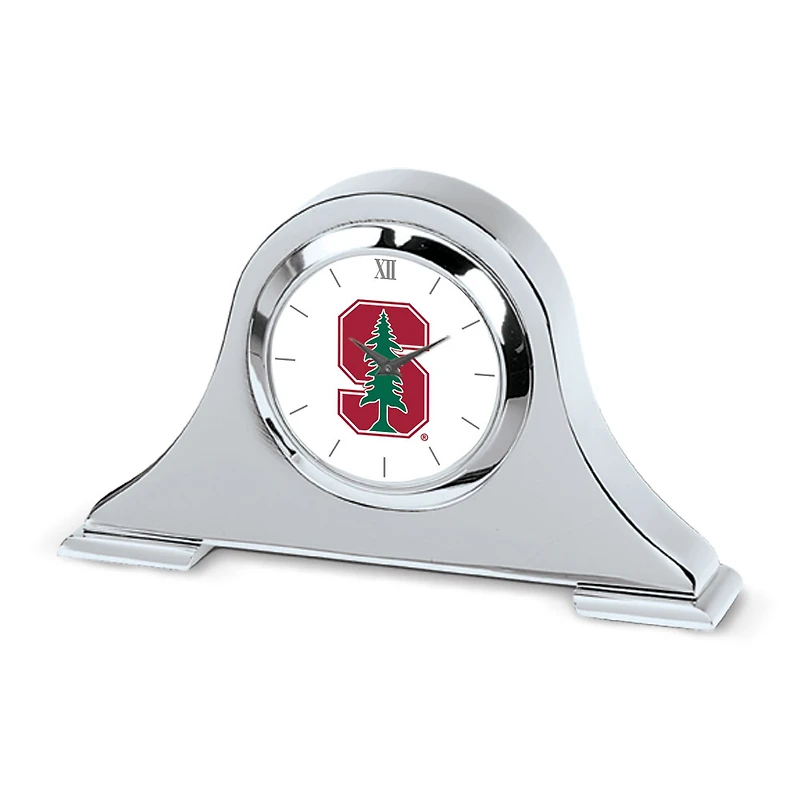 Stanford Cardinal Primary Team Logo Napoleon Desk Clock