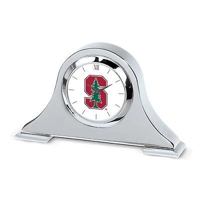 Stanford Cardinal Primary Team Logo Napoleon Desk Clock