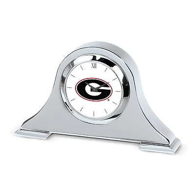 Georgia Bulldogs Primary Team Logo Napoleon Desk Clock