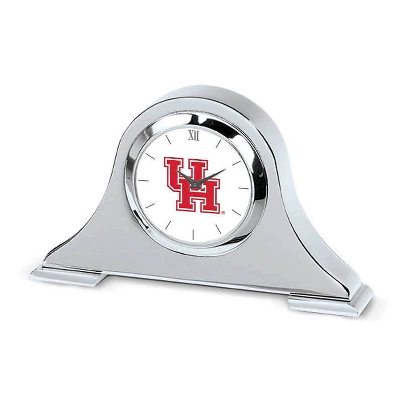 Houston Cougars Primary Team Logo Napoleon Desk Clock