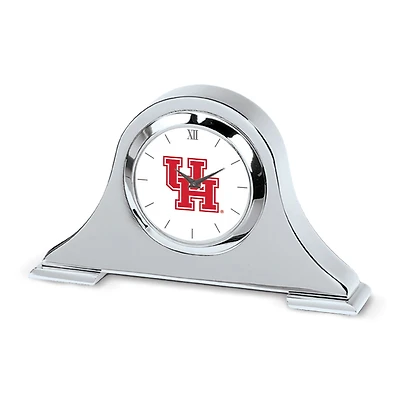 Houston Cougars Primary Team Logo Napoleon Desk Clock