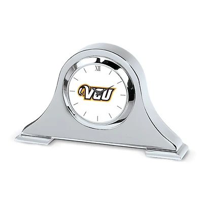 VCU Rams Primary Team Logo Napoleon Desk Clock
