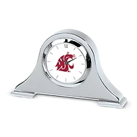 Washington State Cougars Primary Team Logo Napoleon Desk Clock