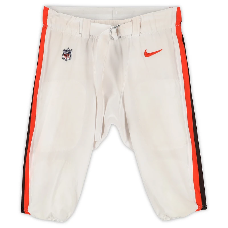 Taven Bryan Cleveland Browns Game-Used #99 White Pants from the 2022 NFL Season