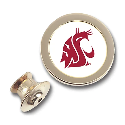 Gold Washington State Cougars Team Logo Lapel Pin