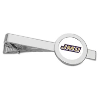 Silver James Madison Dukes Team Logo Tie Bar