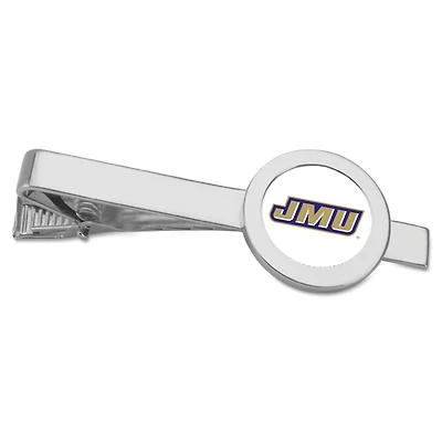 Silver James Madison Dukes Team Logo Tie Bar