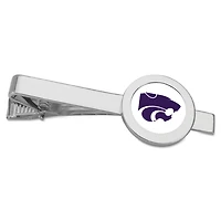 Silver Kansas State Wildcats Team Logo Tie Bar