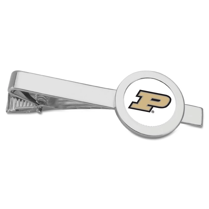 Silver Purdue Boilermakers Team Logo Tie Bar